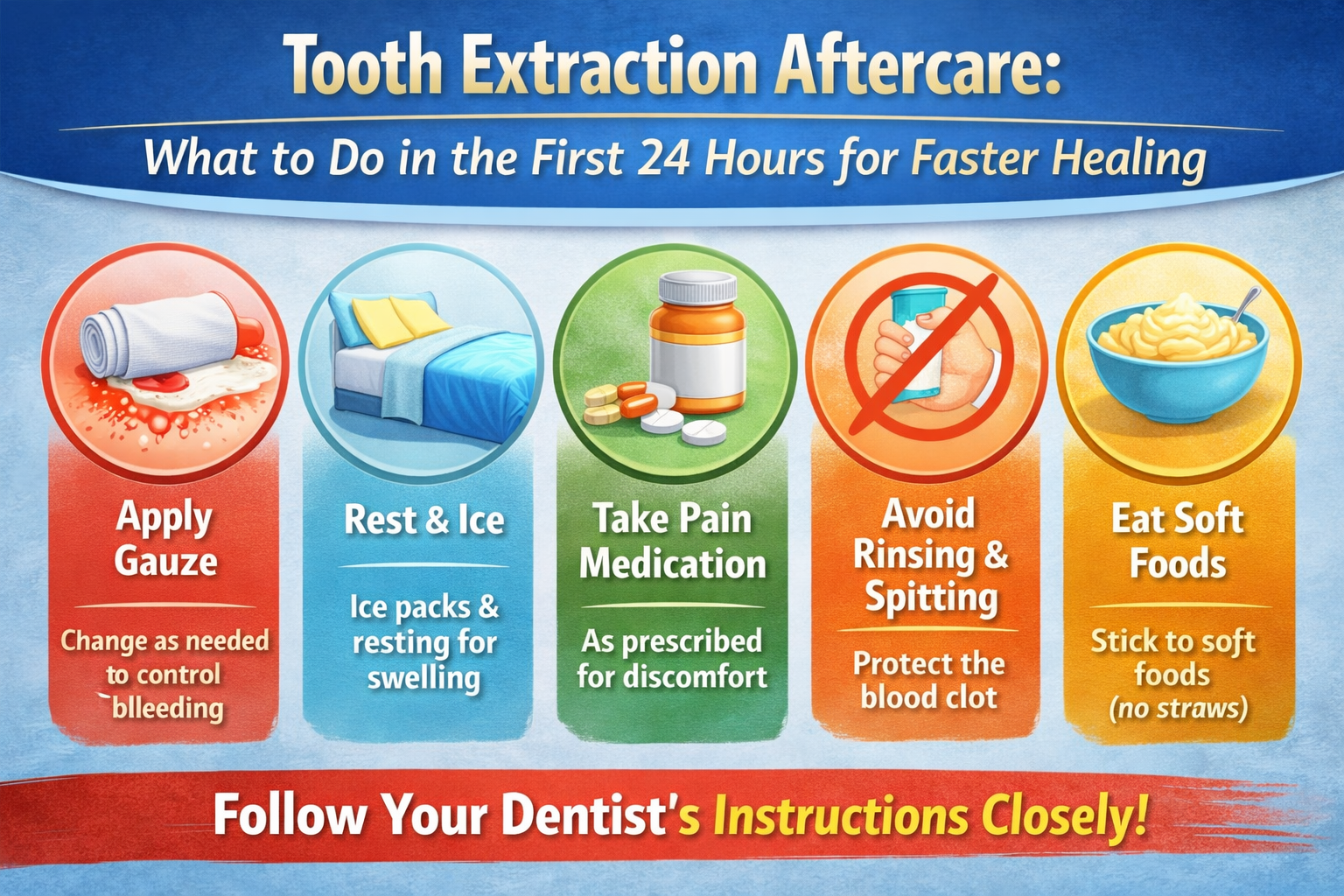 Language : EnglishTopics: ExtractionAlveolar Bone DamageSwelling after extractionBleeding gumsTooth...