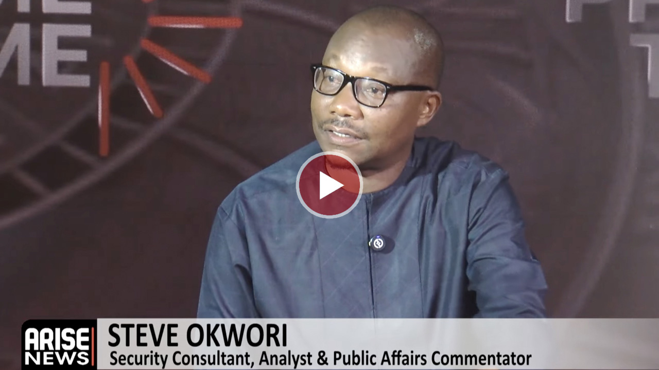 Security consultant Steve Okwori warns Nigeria is losing grip of security, calls for intelligence-le...