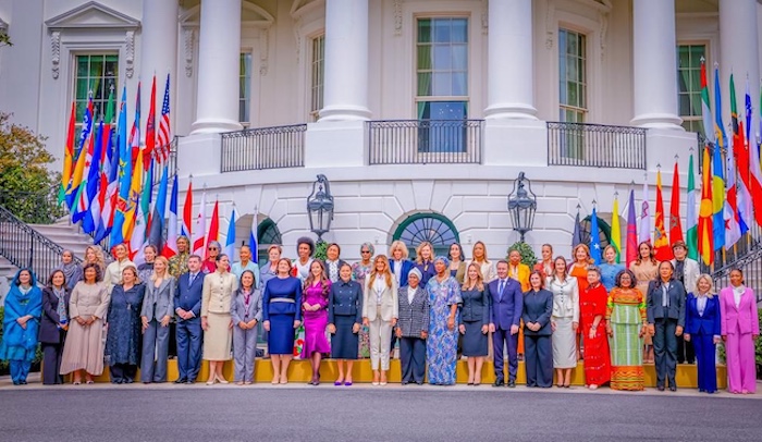 Nigeria’s First Lady Oluremi Tinubu joins Melania Trump in Washington to discuss AI, education acces...