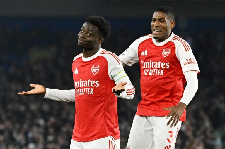 Arsenal rode their luck to survive a torrid encounter at Brighton and extend their lead at the top o...