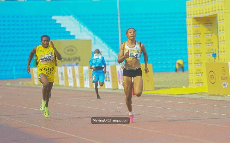 The first day of competition at the MTN CHAMPS Athletics Classics in Calabar, the Cross River State...