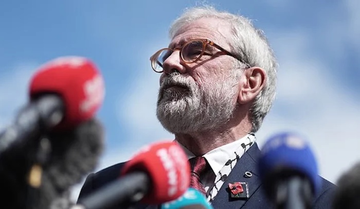 Three IRA bombing survivors seek court ruling holding Gerry Adams personally liable for London and M...