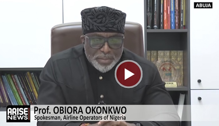 Spokesperson for Airline Operators of Nigeria, Professor Obiora Okonkwo, says airlines are absorbing...
