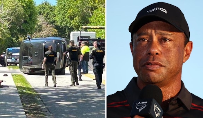 Golfer Tiger Woods arrested after Florida crash, faces DUI-related misdemeanour charges following ro...