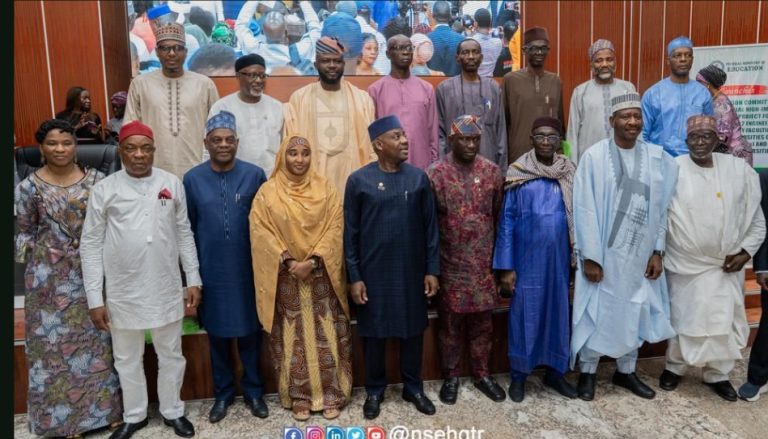 Funmi Ogundare The President of the Nigerian Society of Engineers (NSE), Ali Alimasuya Rabiu, Monda...