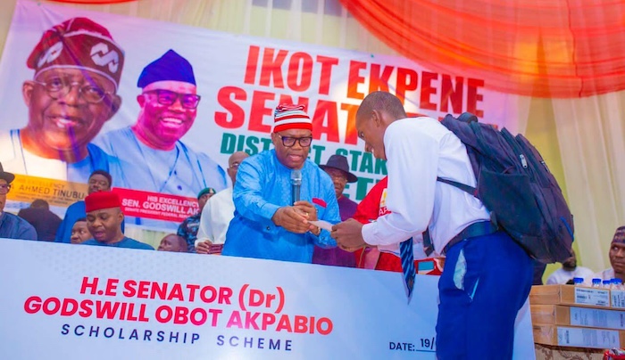 Governor Mbah and Senate President Akpabio praise Senator Ngwu for ₦250 million education support to...
