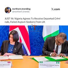 Emmanuel Addeh in Abuja Visa overstayers, foreign criminals and failed asylum seekers will be remove...