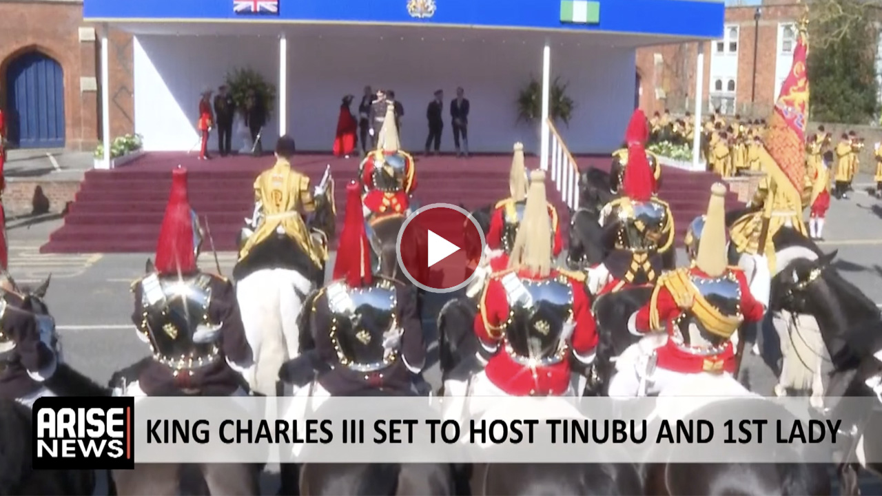 President Tinubu and wife Oluremi, have received a ceremonial welcome at Windsor Castle, marking Nig...
