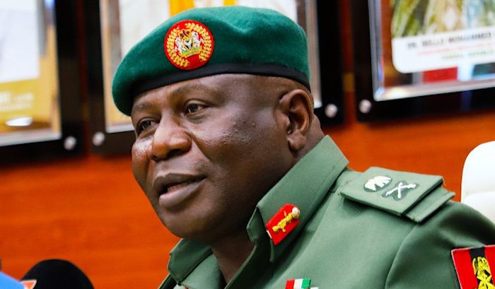 Nigeria's military says remarks by the Chief of Defence Staff Olufemi Oluyede on deradicalisation of...