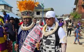 Blessing Ibunge in Port Harcourt Dabaye Amakiri I and Amanyanabo of Elem Kalabari in Rivers State, A...