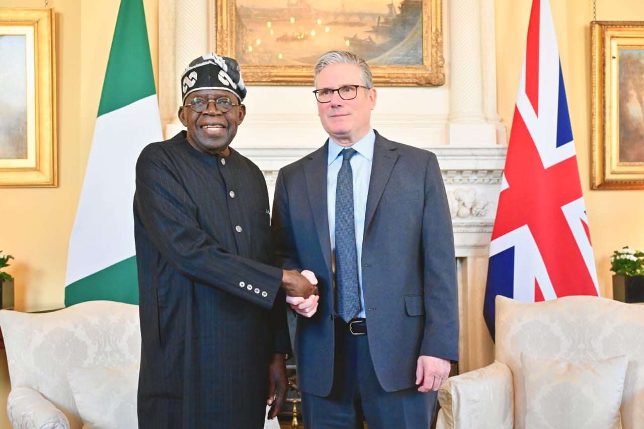 Tinubu urges stronger Nigeria-UK economic ties as both countries sign £746m deal to modernise Lagos...