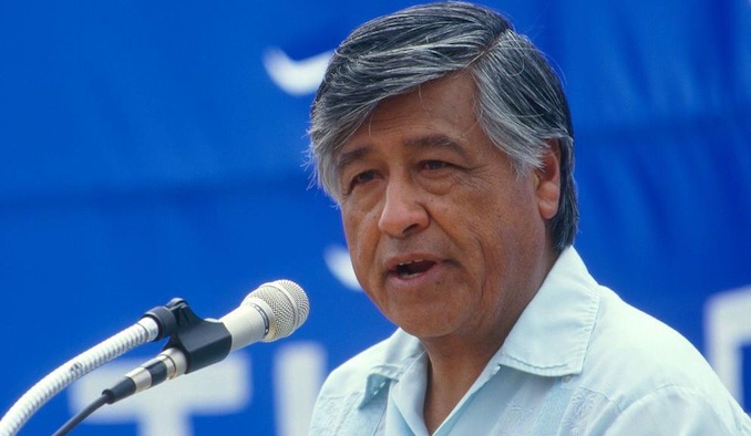 US civil rights leader Cesar Chavez, who campaigned for farm workers' rights, has been accused of se...
