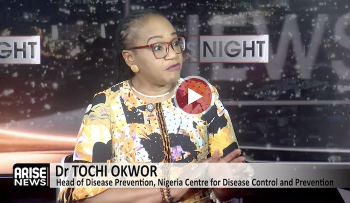 Head, Department of Disease Prevention, NCDC, Dr. Tochi Okwor says her department is boosting infect...
