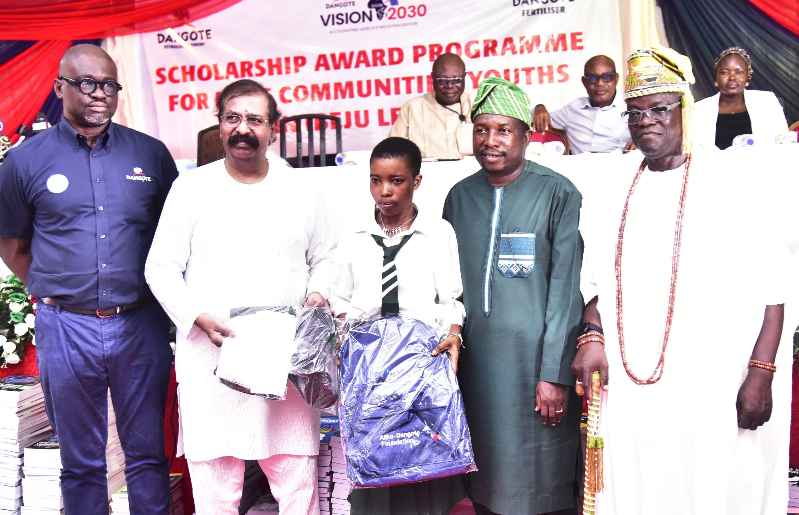 Dangote donates N241m school materials to 3,704 Lagos students, boosting education access and suppor...