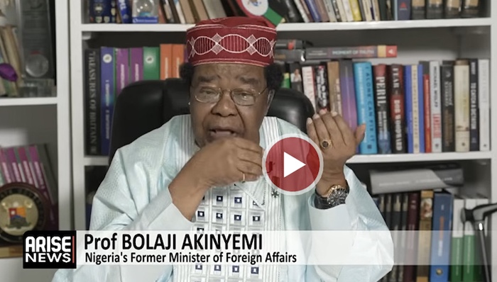 Nigeria’s former Minister of Foreign Affairs, Bolaji Akinyemi, says cancelling visits over crises is...