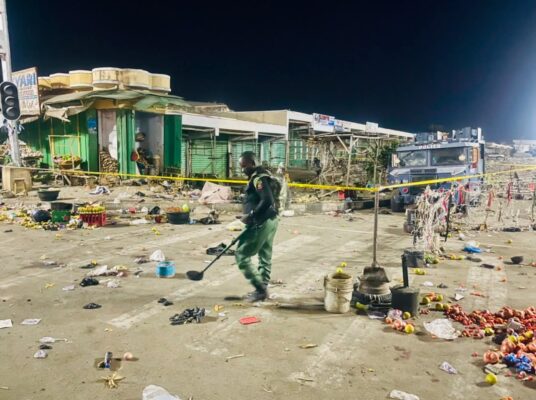Explosions at market and hospital areas during evening hours in Maiduguri leave dozens feared dead a...