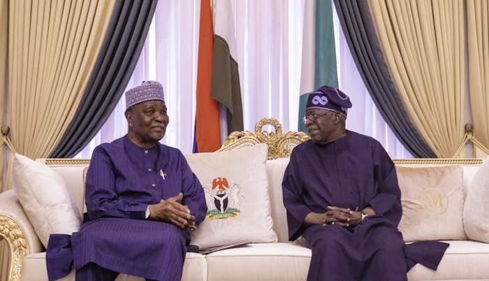 Former Head of State Yakubu Gowon says President Tinubu is tackling security and governance challeng...