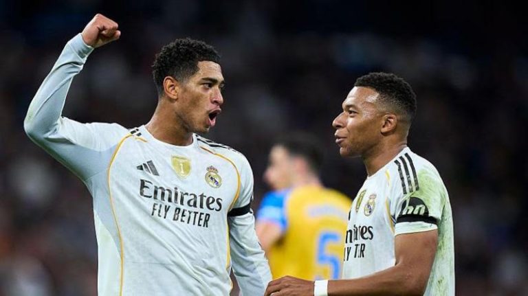 Jude Bellingham and Kylian Mbappe have returned to Real Madrid’s squad for their Champions League l...