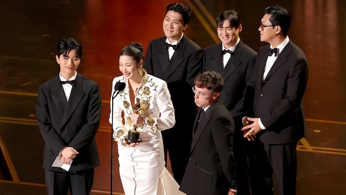 Kpop Demon Hunters wins two Oscars as hit song Golden and Netflix animated blockbuster capture globa...