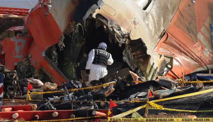 South Korean police raid transport ministry offices as investigations intensify into the deadly 2024...