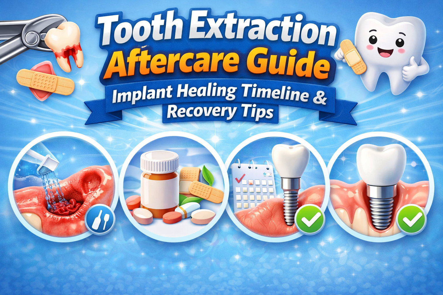 Language : EnglishTopics: Loose toothExtractionProper dental aftercare is essential for fast healing...