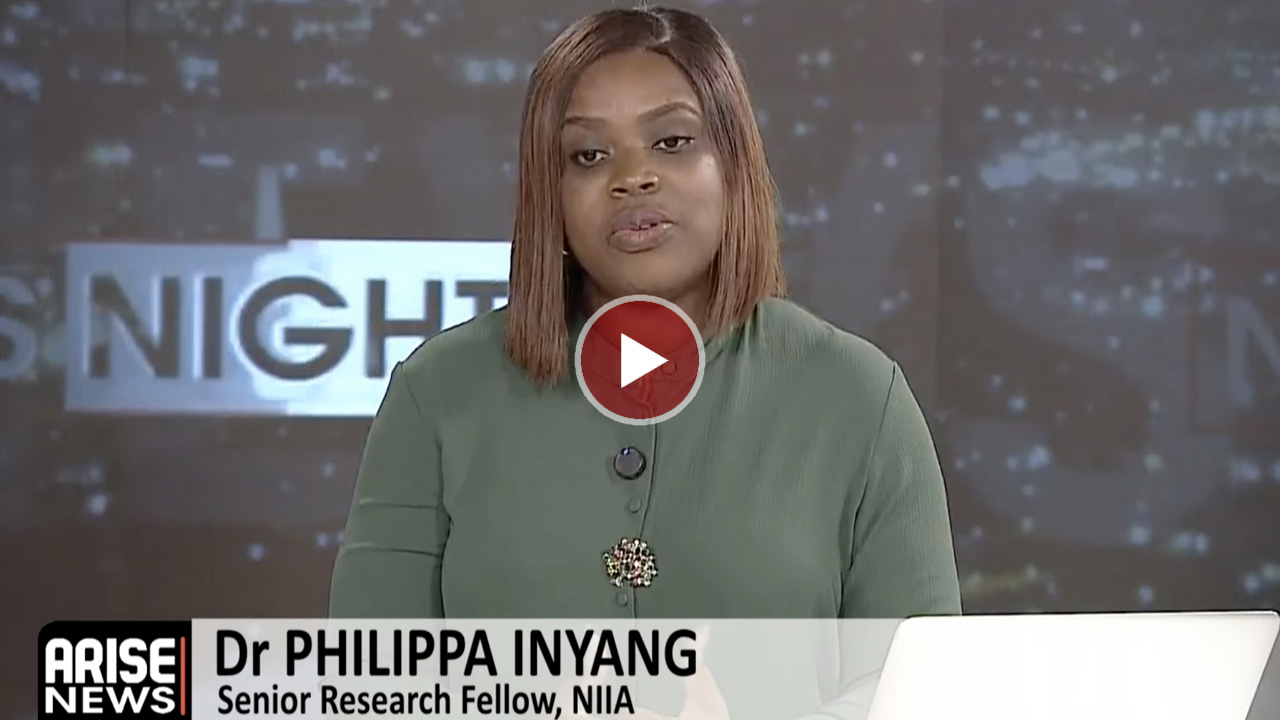 Senior Research Fellow, NIIA, Dr. Philippa Inyang highlights the historic significance of President...