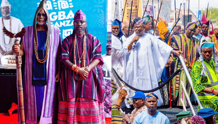 Egba people marked the 39th Lisabi Festival finale in Abeokuta with colourful displays, cultural pri...