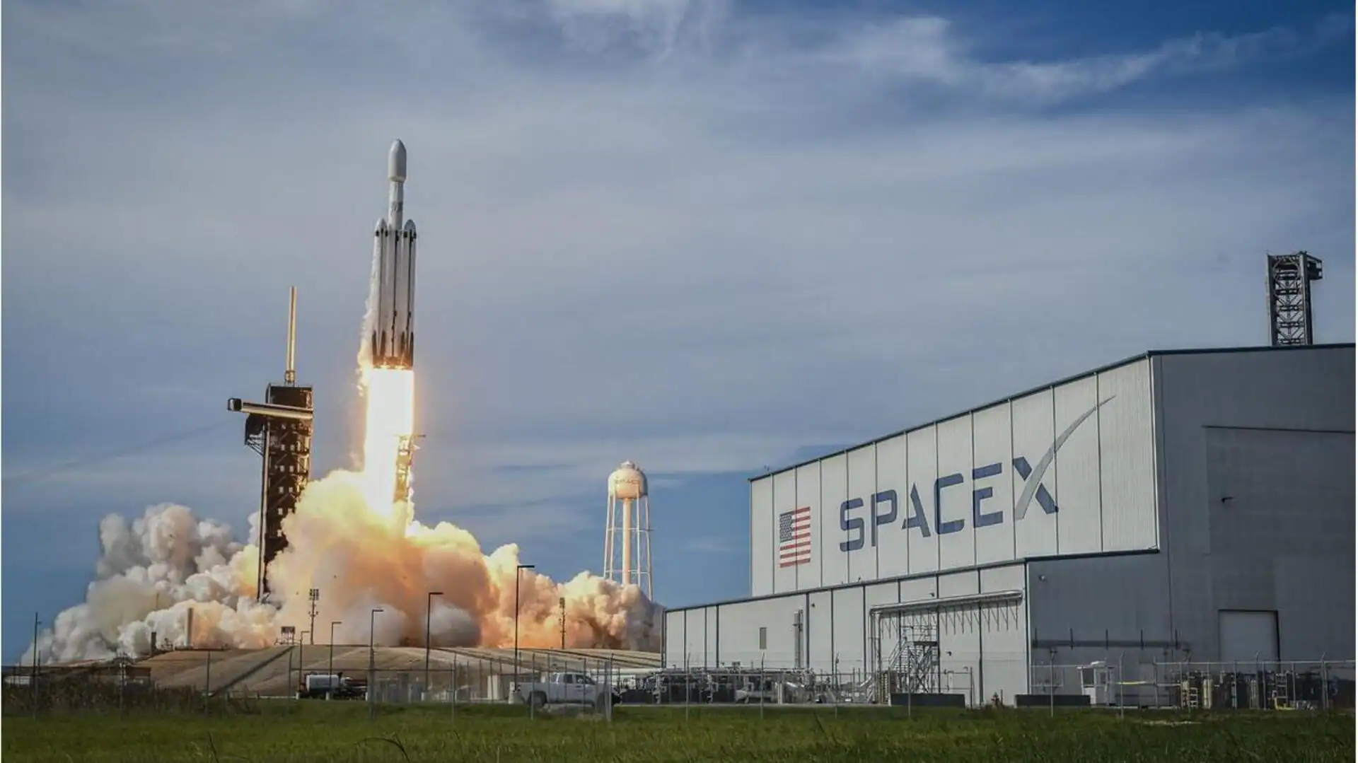 Shares of space companies jumped after reports that Elon Musk’s SpaceX could soon file for a major s...