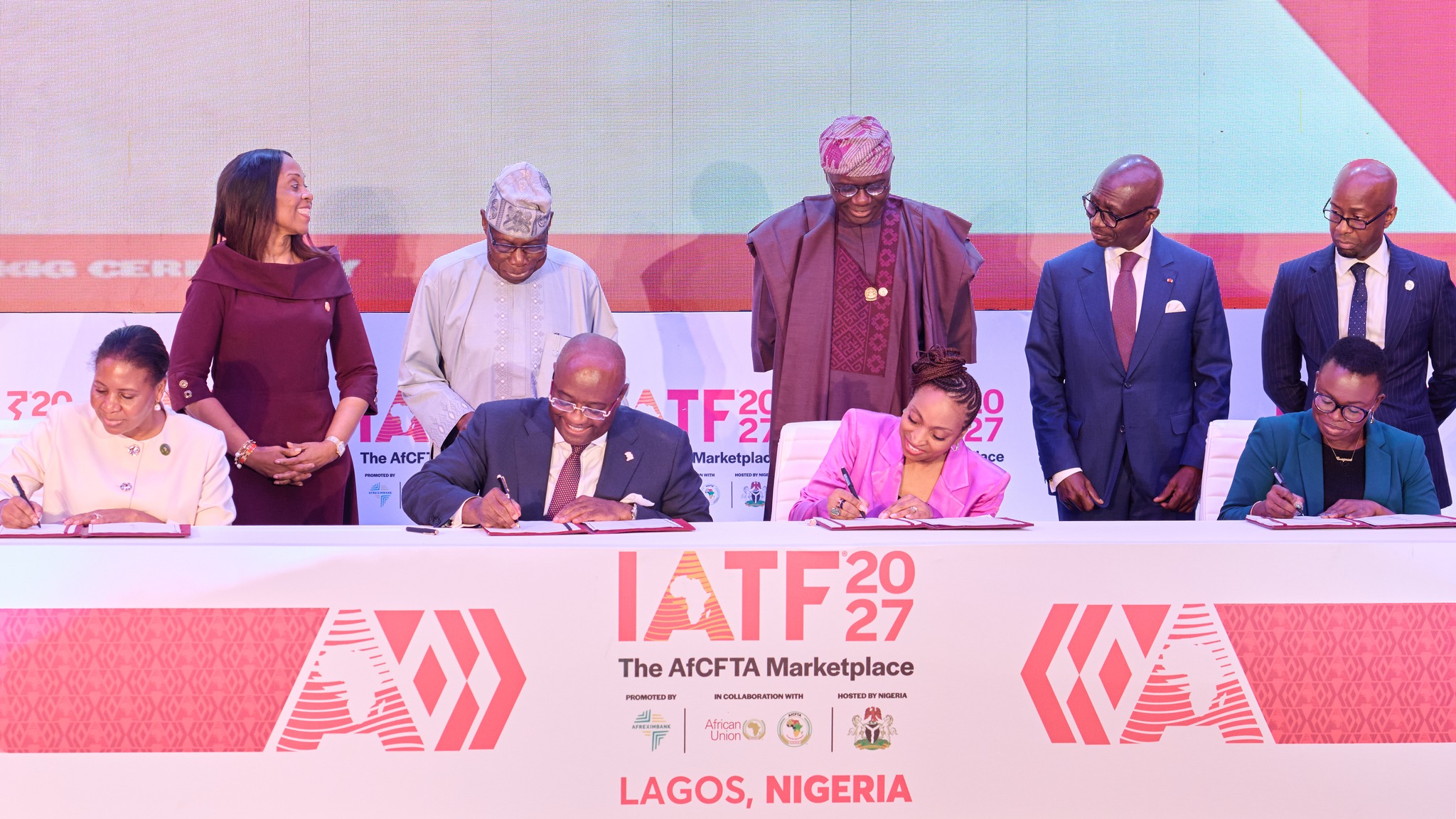 Nigeria, Afreximbank and partners have signed an agreement for Lagos to host the 2027 Intra-African...