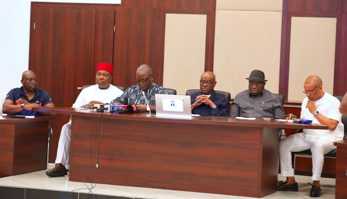 A PDP faction loyal to Nyesom Wike has inaugurated its convention committee, appointing Okezie Ikpea...