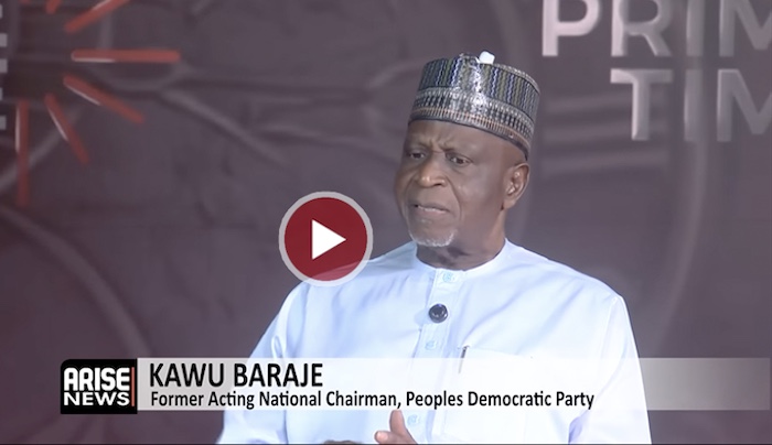 PDP's Former Acting National Chairman, Kawu Baraje urges unity in PDP, calls for reconciliation, reb...