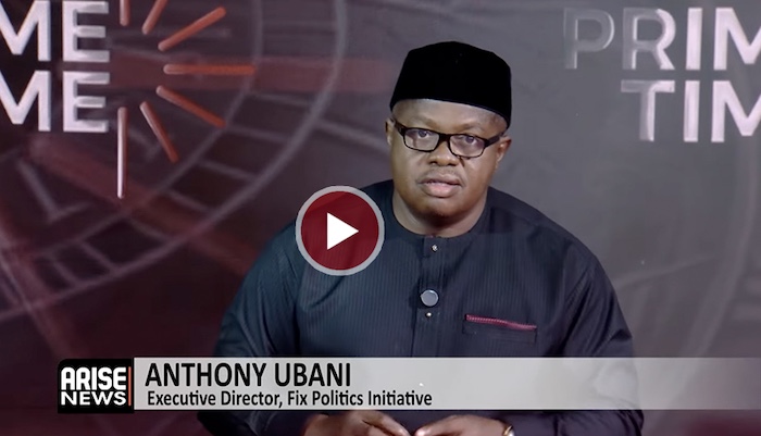 Executive Director of Fix Politics Initiative, Anthony Ubani, criticises Nigeria’s political class,...