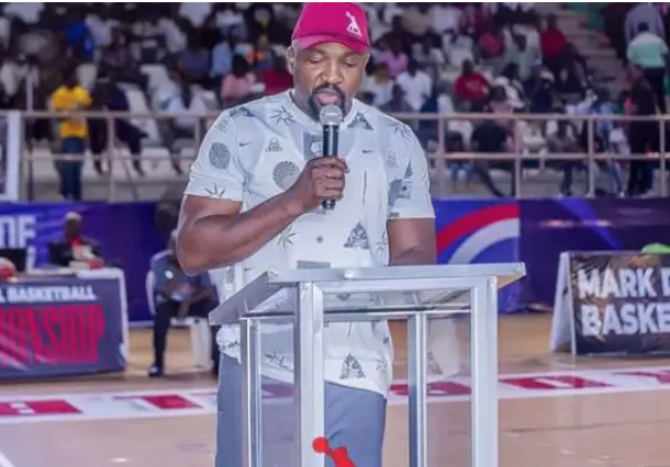 Igoche Mark, a prominent basketball promoter and initiator of the Mark D’ Ball Basketball Championsh...