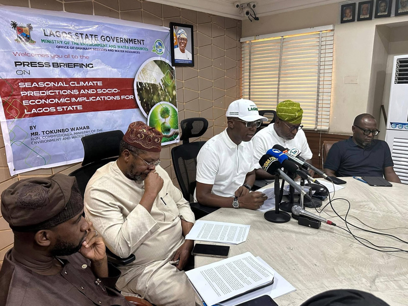 State government advises Lagos residents to prepare for heavy rainfall, potential flooding, strong w...