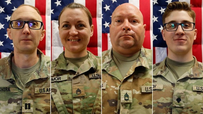 US identifies four Army Reserve soldiers killed by a drone strike in Kuwait, first American fataliti...