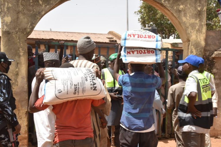 The International Business Firm, TMDK Group, has distributed 7,000 bags of rice and over 10,000 bags...