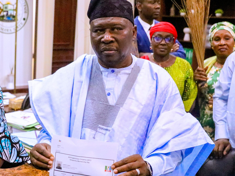Fintiri formally assumes APC leadership in Adamawa, promising cohesion, development, and renewed ene...