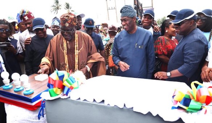 Lagos state Governor Sanwo-Olu inaugurates power infrastructure in Badagry, promising improved elect...