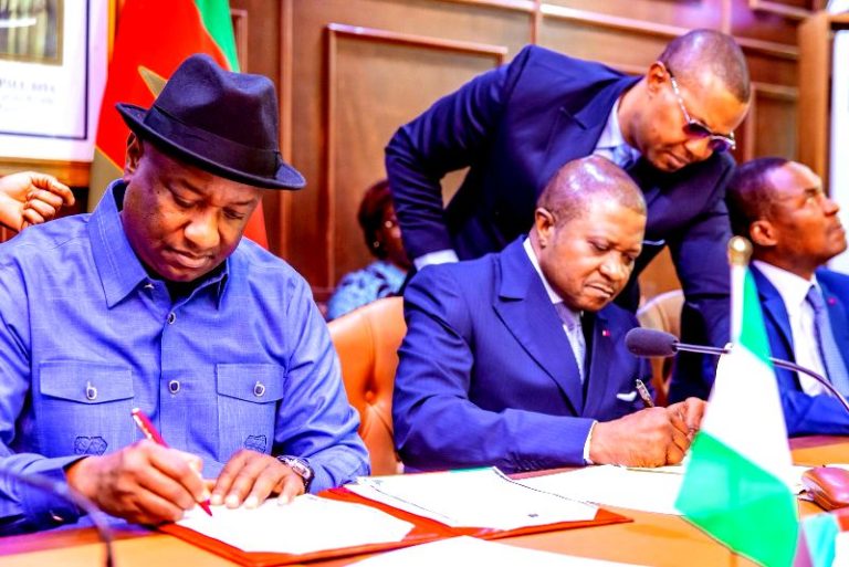 Chinedu Eze The Minister of Aviation and Aerospace Development, Festus Keyamo, alongside the Directo...