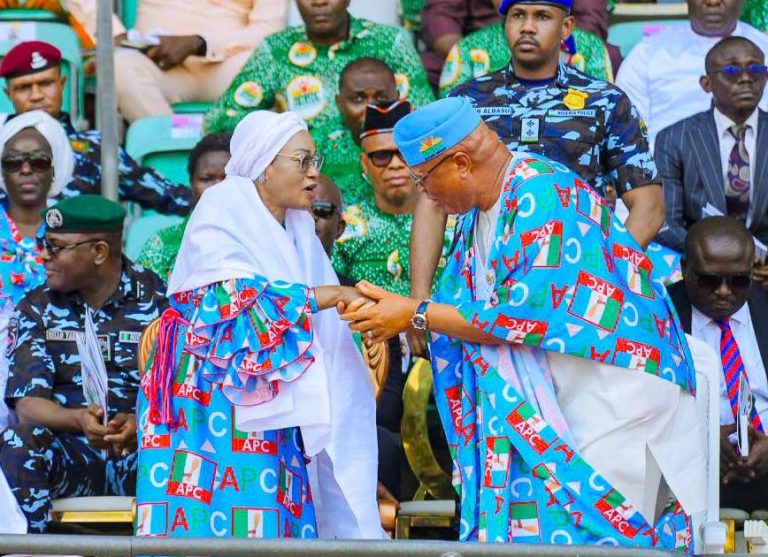 *Mrs. Tinubu says empowering women not act of charity but investment in nation’s future Deji Elumoye...