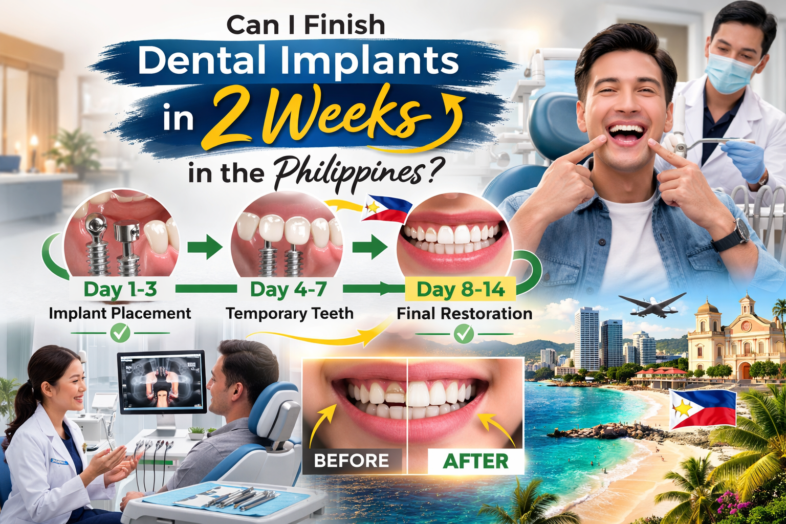 Language : EnglishTopics: Dental ImplantsFinancial PlanDental tourism in the Philippines has grown r...