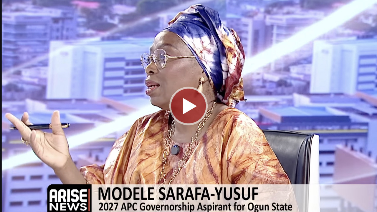 Modele Sarafa-Yusuf says she is more confident and better prepared ahead of the Ogun APC governorshi...