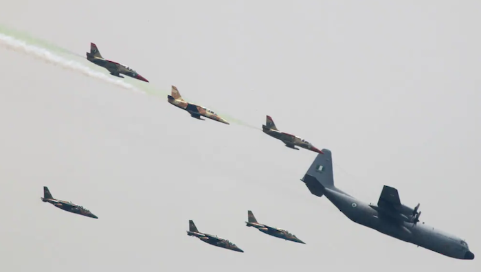 Air strikes hit terrorist enclave in Borno, destroying logistics hubs and killing fighters, as milit...