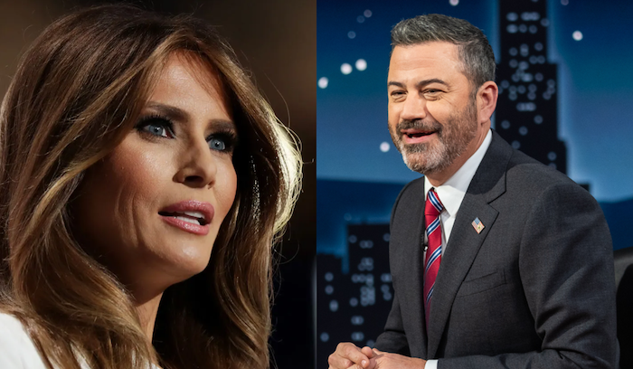 Kimmel defends Melania “expectant widow” joke, calls it light roast as White House demands ABC take...