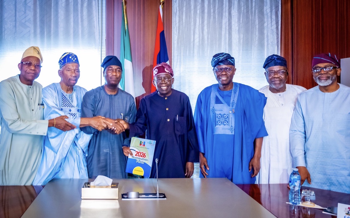 President Tinubu endorses Obafemi Hamzat as Lagos APC consensus governorship candidate after meeting...