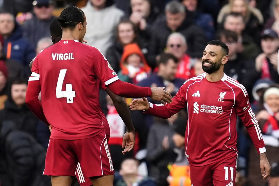 Liverpool defeat Fulham 2-0 as Salah scores, easing pressure on Arne Slot and boosting top-five hope...