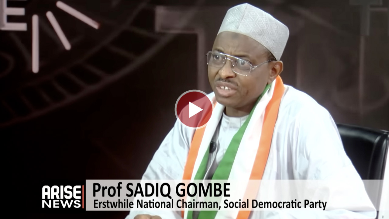 Erstwhile SDP National Chairman, Professor Sadiq Gombe discusses SDP leadership dispute, says Shehu...