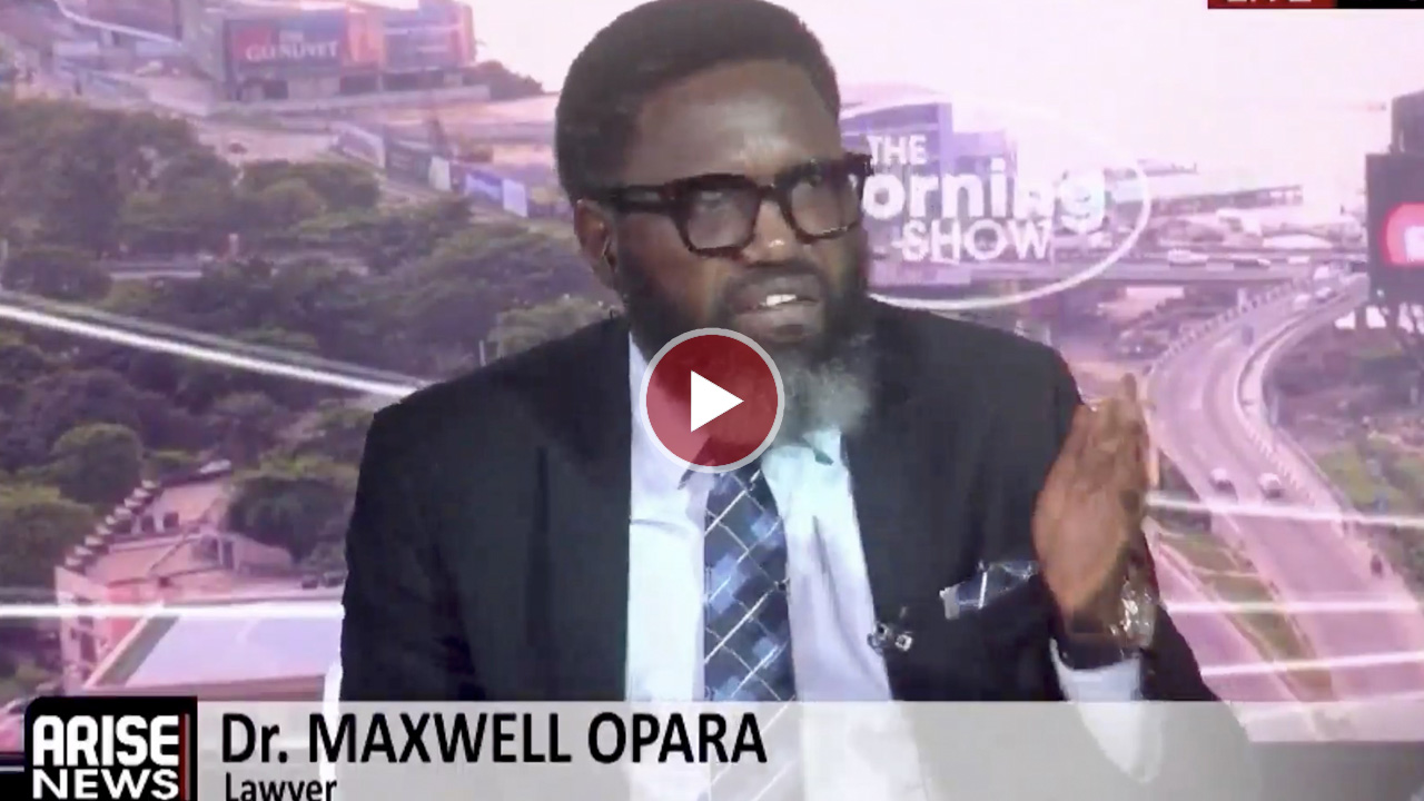 Maxwell Opara alleges reintegration policy for ex-terrorists sends wrong signal, may incentivise ter...