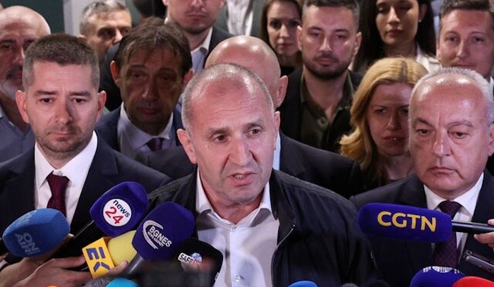 EPro-Russian Radev’s party leads vote decisively, signalling end to years of instability and potenti...