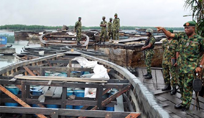 Nigerian Navy recovers over 1.2 million litres of stolen crude and refined products worth N1.3bn in...